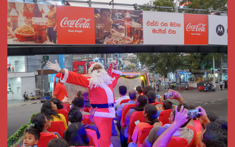 Share the Coca-Cola Christmas cheer