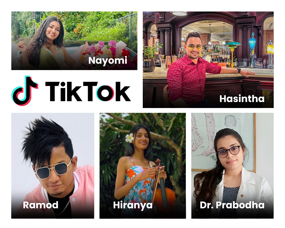 TikTok ශ්‍රී ලාංකේය තරුණ තරුණියන්ගේ හැකියාවන්ට අවස්ථාව ලබා දෙමින් වඩා හොඳ හෙට දවසක් උදා කරයි