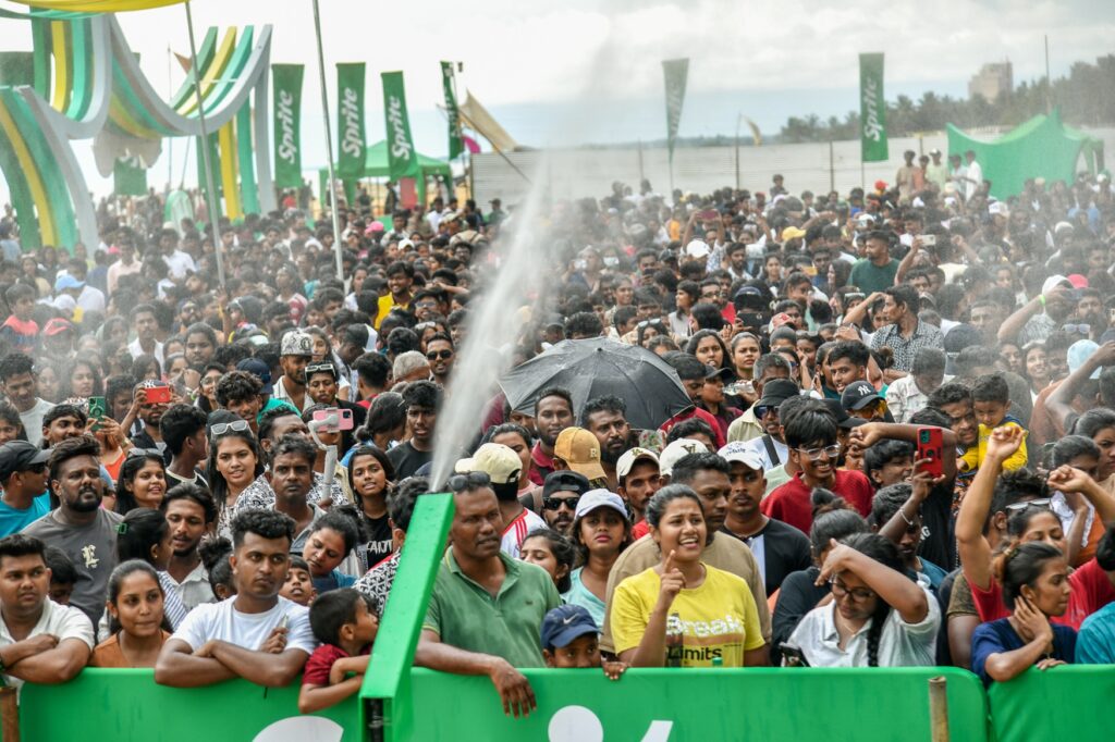 Sprite හි ප්‍රථම “Sprite Heat Down Festival” ප්‍රසංගයට ඉහළ ජනතා ප්‍රතිචාරයක්