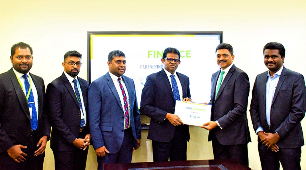 அடிப்படை வங்கி அமைப்பின் நவீனமயமாக்கலுக்காக Kiya.ai உடன் இணையும் HNB FINANCE