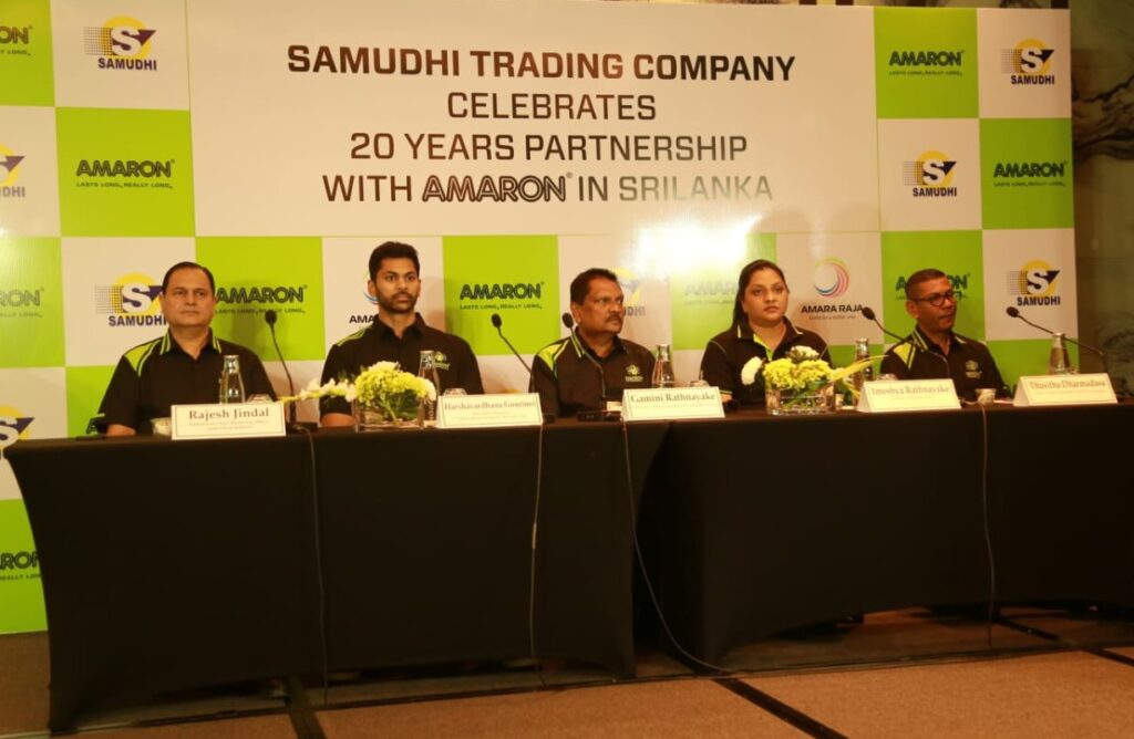 Samudhi Trading and AMARON mark 20 years of powering Sri Lanka