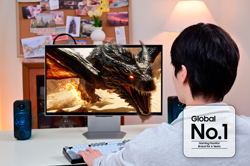 Samsung Electronics Ranked No.1 in Global Gaming Monitor Market for Six Consecutive Years