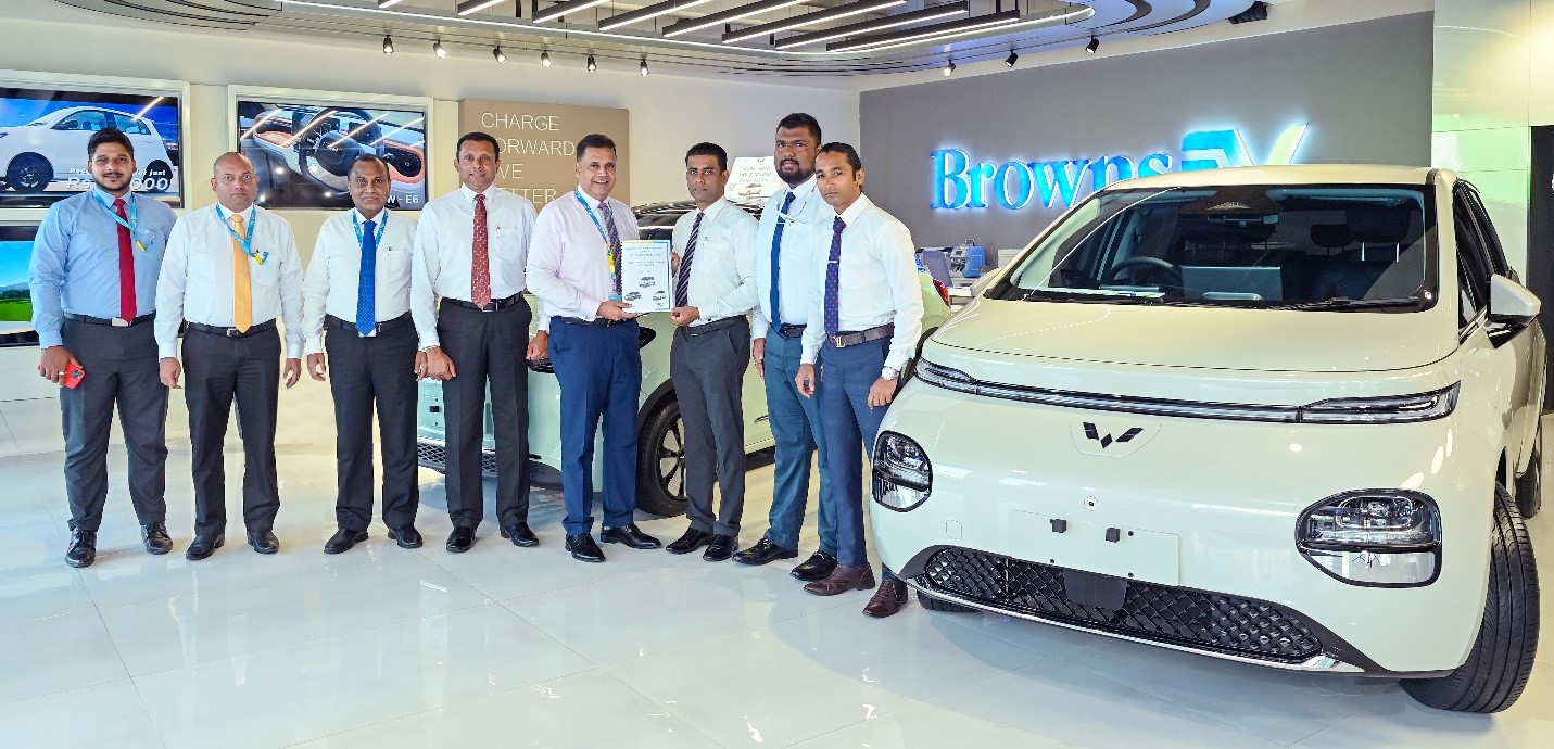 HNB සහ Browns EV හවුල්කාරීත්වයෙන් විදුලි වාහන සඳහා සුවිශේෂ ලීසිං විසඳුම්