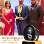 SLIM Brand Excellence Award උළෙලේදී Giga Foods හි Full’r Burgers ඇගයීමට ලක්වේ