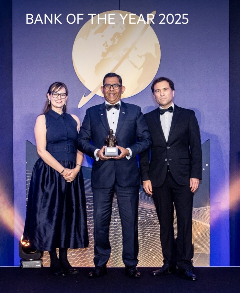 “2025 ஆம் ஆண்டின் இலங்கைக்கான சிறந்த வங்கியாக” கௌரவிக்கப்பட்டது HNB