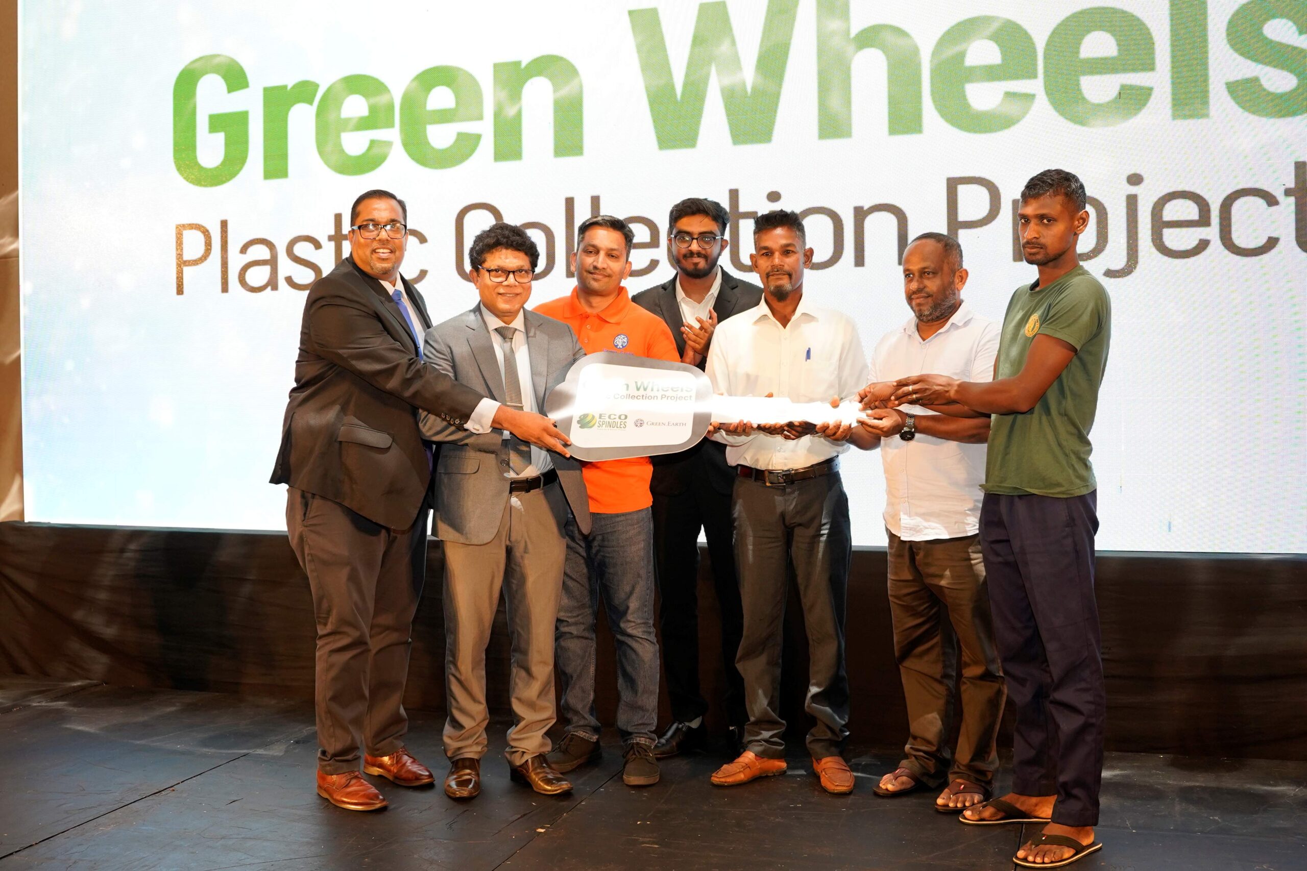 Eco Spindles and Green Earth Group launch “Green Wheels” Project Aims to revolutionise plastic collection and boost grassroots livelihoods across Sri Lanka