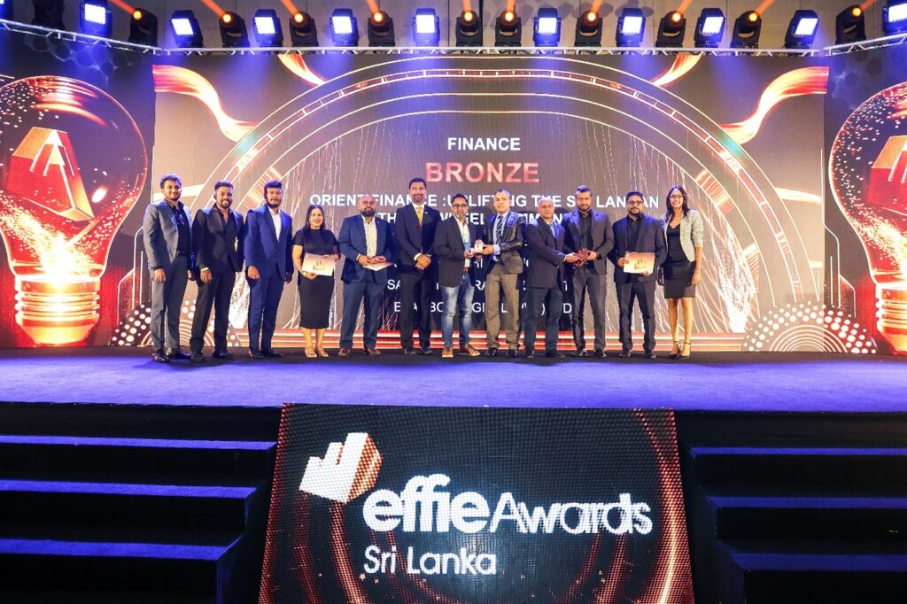 Janashakthi Finance Wins Bronze Effie Award for ‘Uplifting the Sri Lankan Three-Wheel Community’ Campaign