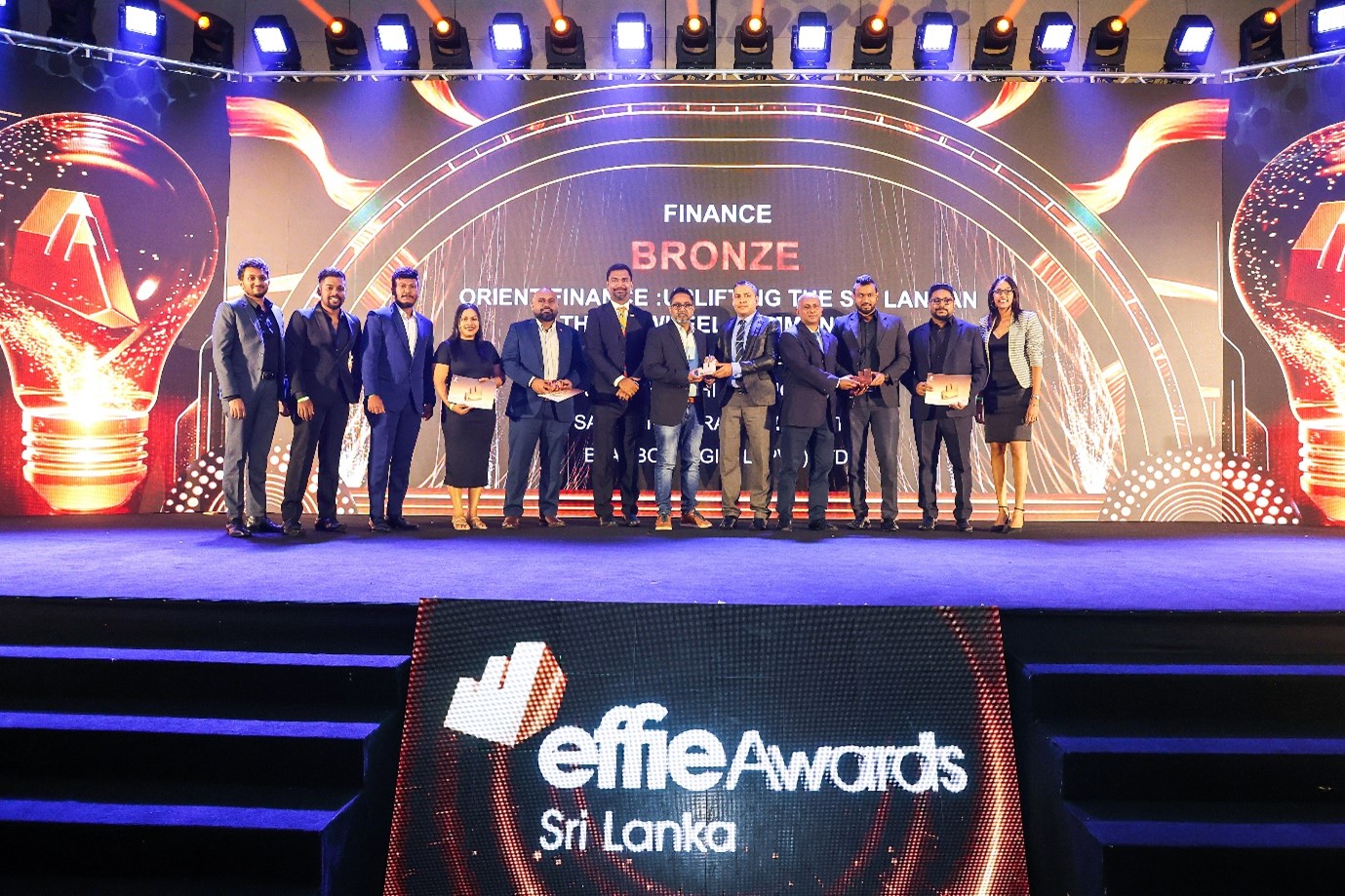 Janashakthi Finance Wins Bronze Effie Award for ‘Uplifting the Sri Lankan Three-Wheel Community’ Campaign