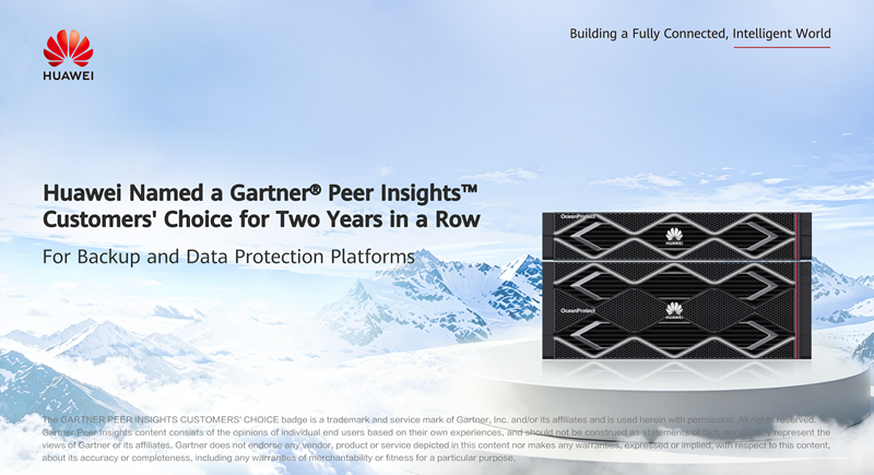 Huawei Named a Gartner® Peer Insights™ Customers’ Choice for Second Year in a Row