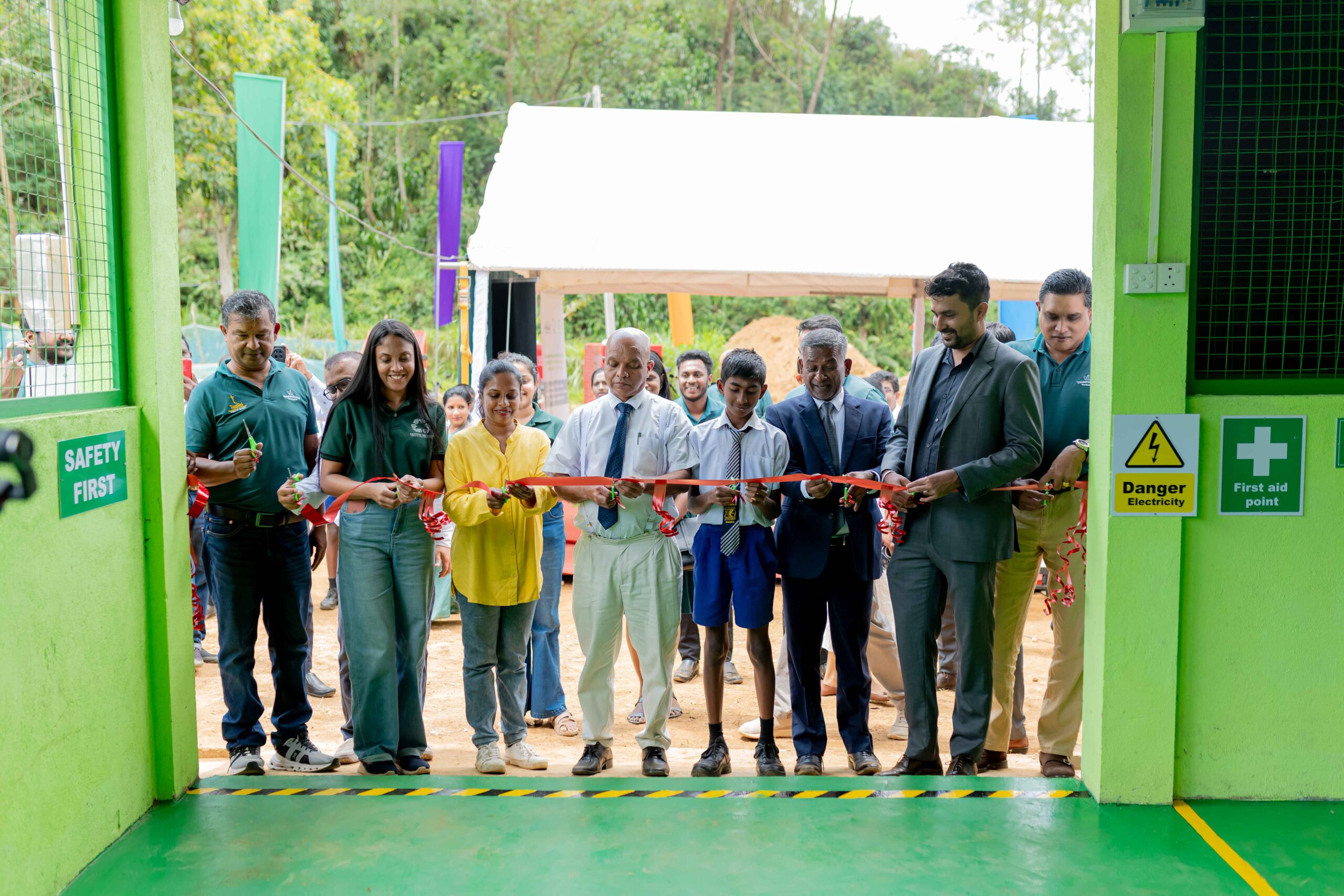 Sri Lanka’s First 100% Renewable Energy Recycling Center in the Plantation Sector Unveiled by The Coca-Cola Foundation and Hayleys Plantations