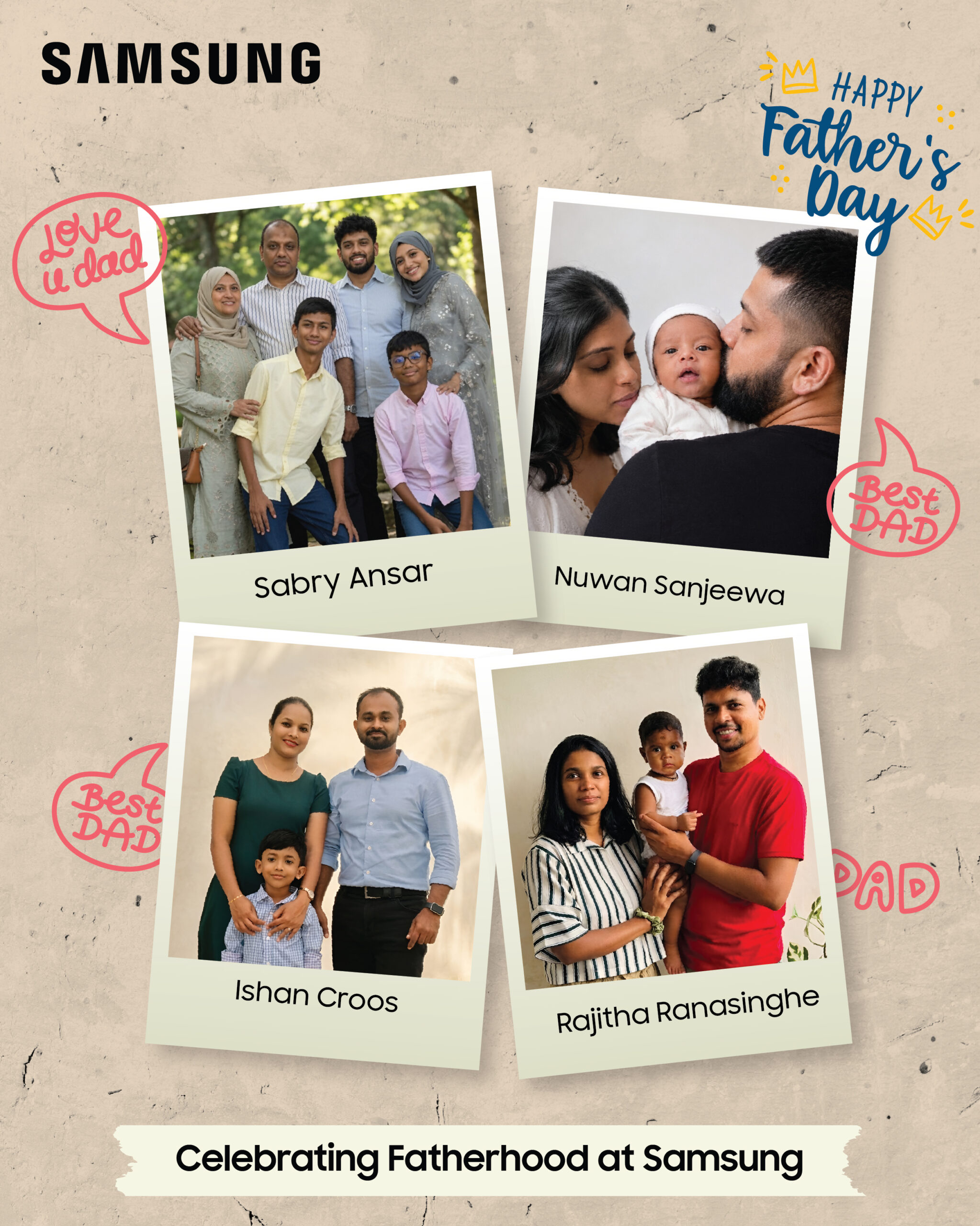 Samsung Sri Lanka Celebrates the Fathers Who Inspire Excellence at Work and at Home