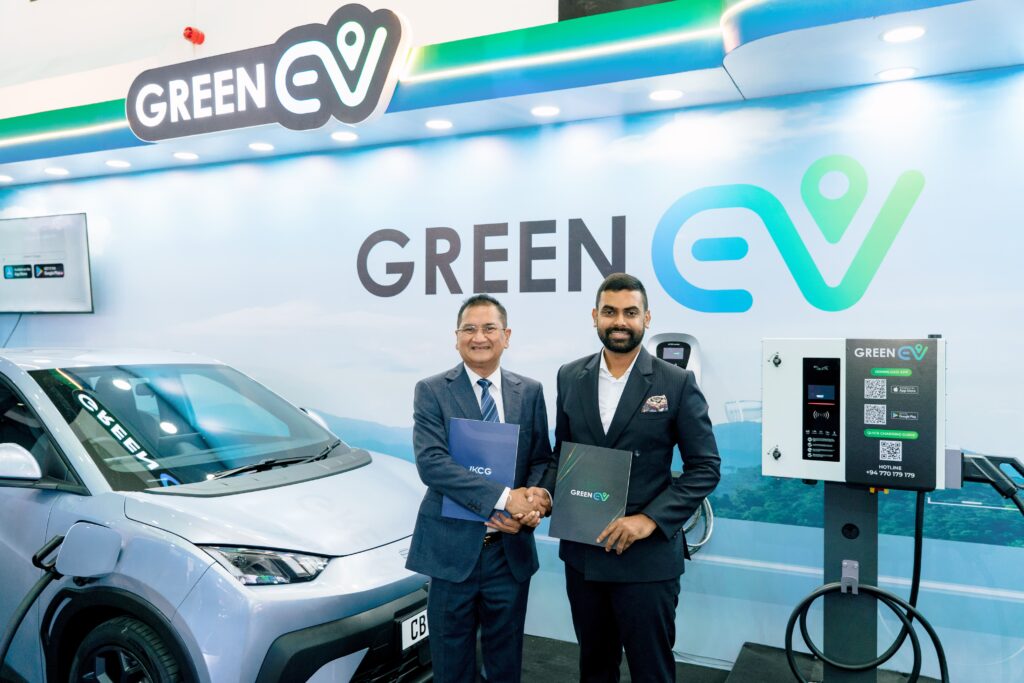 JKCG Auto and Green EV Join Forces to Build Sri Lanka’s Most Expansive EV Charging Network