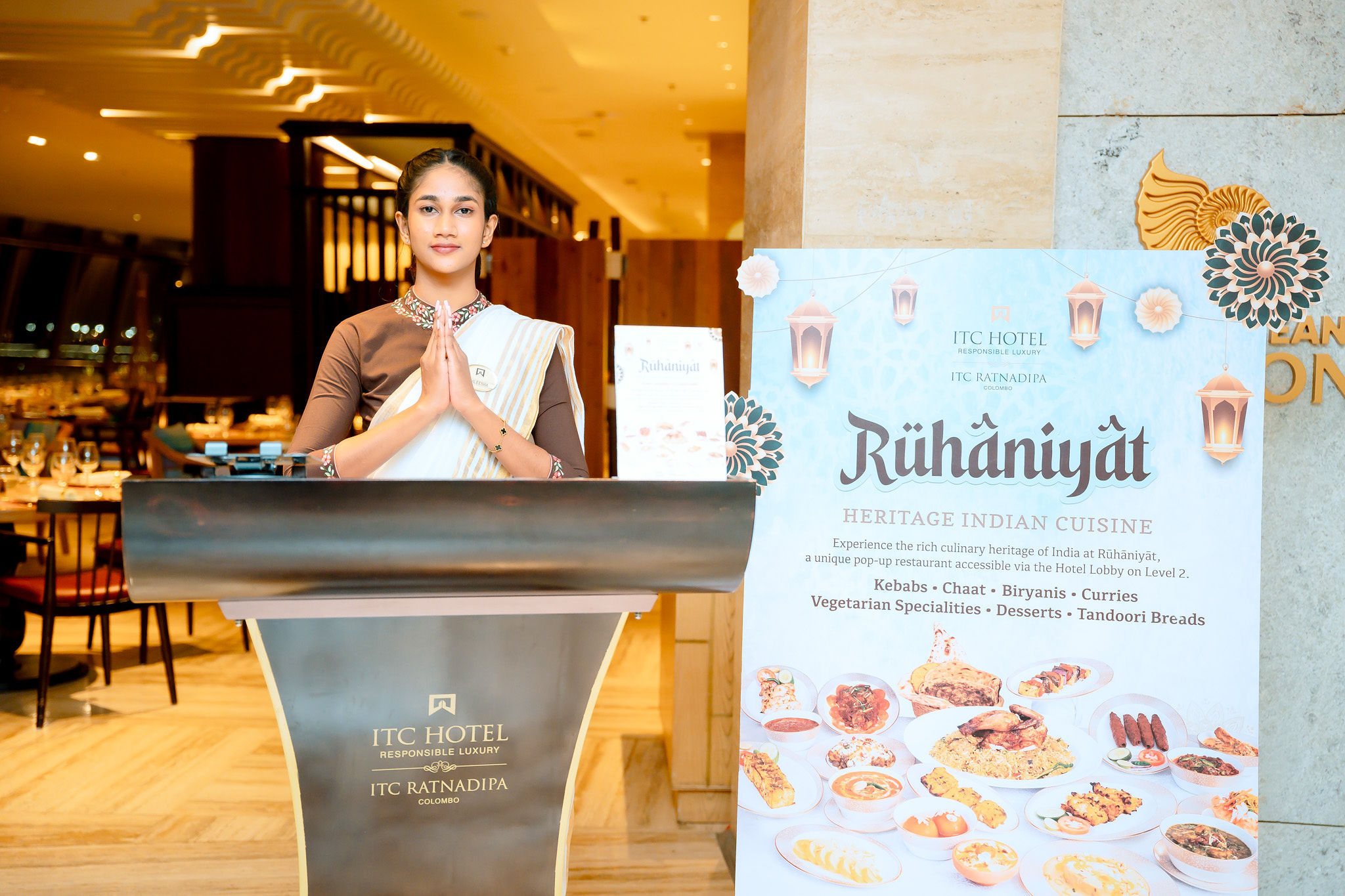 ITC Ratnadipa Introduces Rūhāniyat, an Indian Heritage Dining Experience, Available Until 16 August