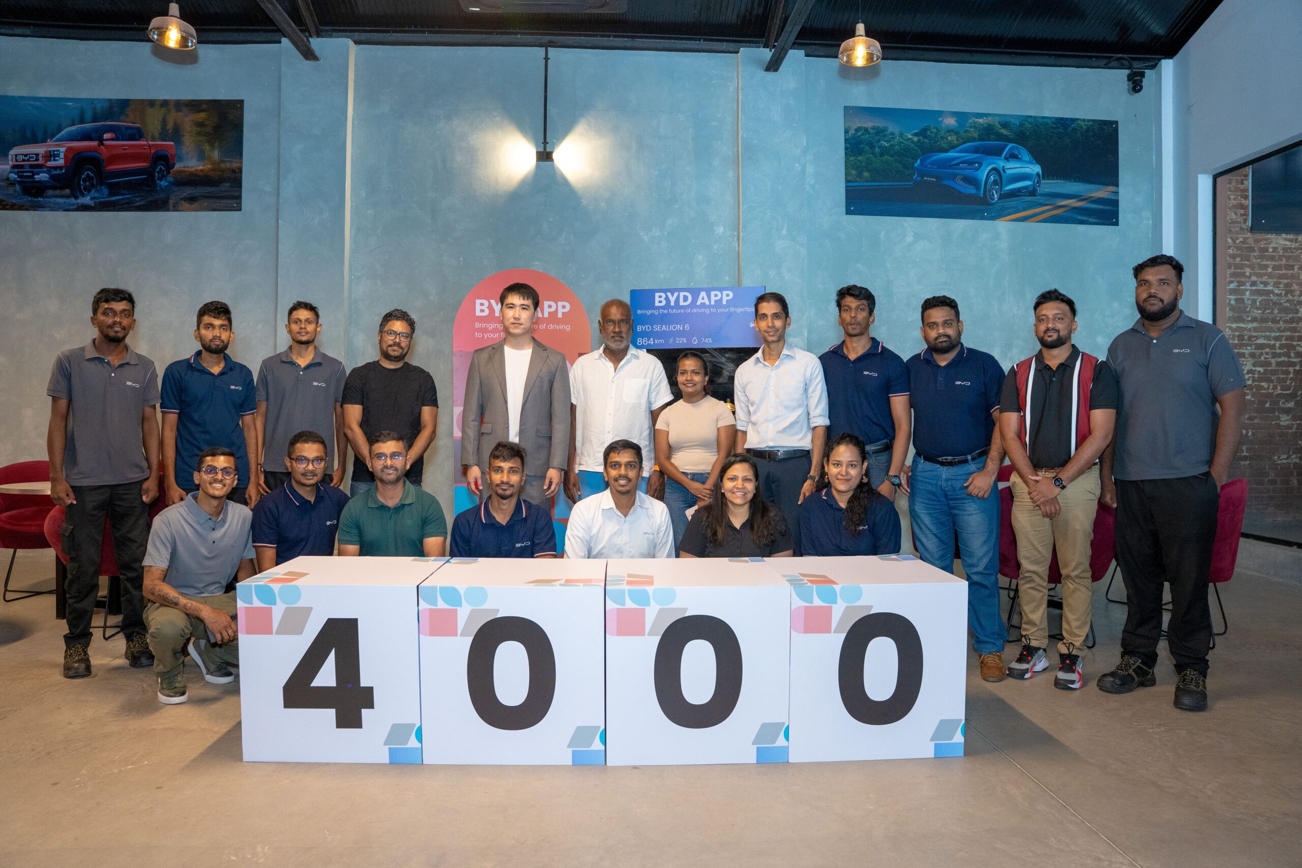 BYD Automotive App Crosses 4,000 Installations within days of launching