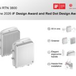 Huawei’s E-band Microwave RTN 3800 Wins 2026 iF Design Award and Red Dot Design Award