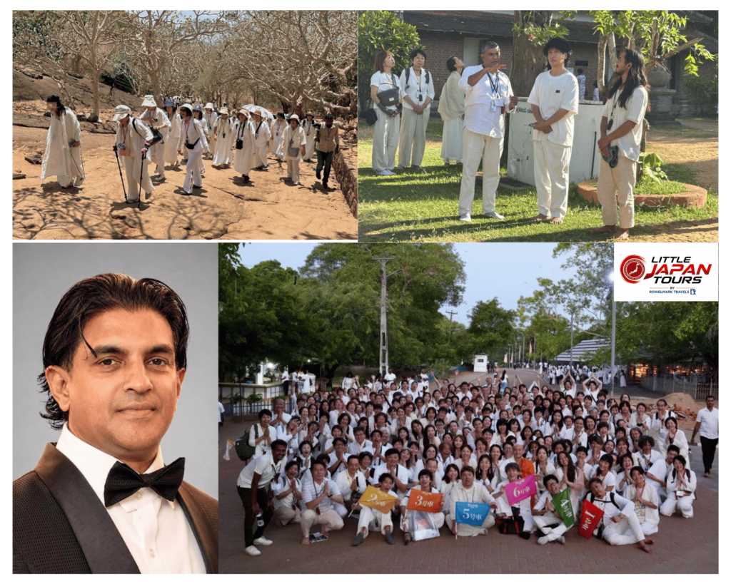 Dr. Ruwan Perera’s 250+ Japanese Delegation Begins Sri Lanka Journey with Visit to Jaya Sri Maha Bodhiya