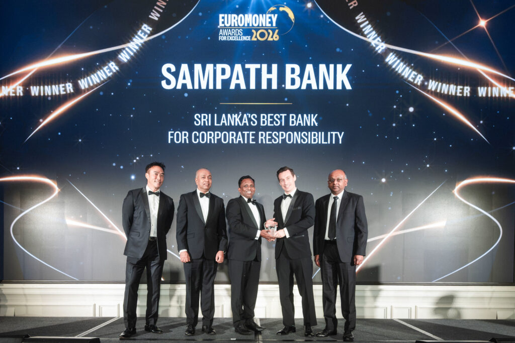 Sampath Bank Named Sri Lanka’s Best Bank for Corporate Responsibility at Euromoney Awards 2026