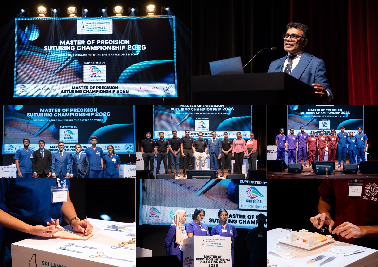 Sunshine Medical Devices supports Sri Lanka’s first national suture championship
