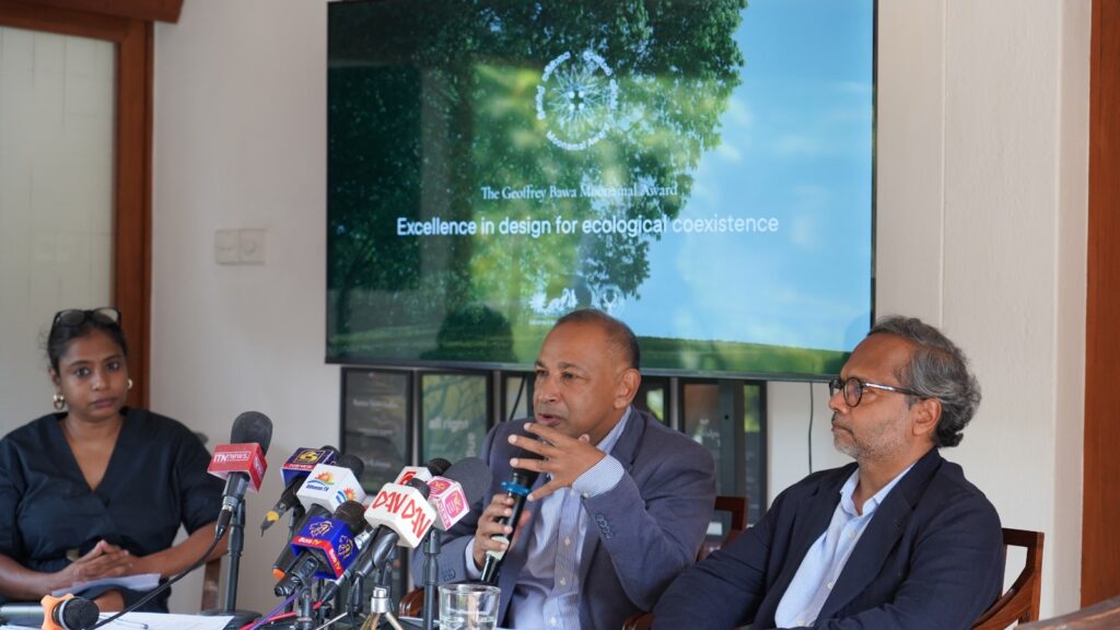 ජෙෆ්රි බාවා භාරයේ ‘මූණමල්’ සම්මානය සඳහා අයදුම්පත් භාර ගැනීම නිල වශයෙන් ඇරඹේ