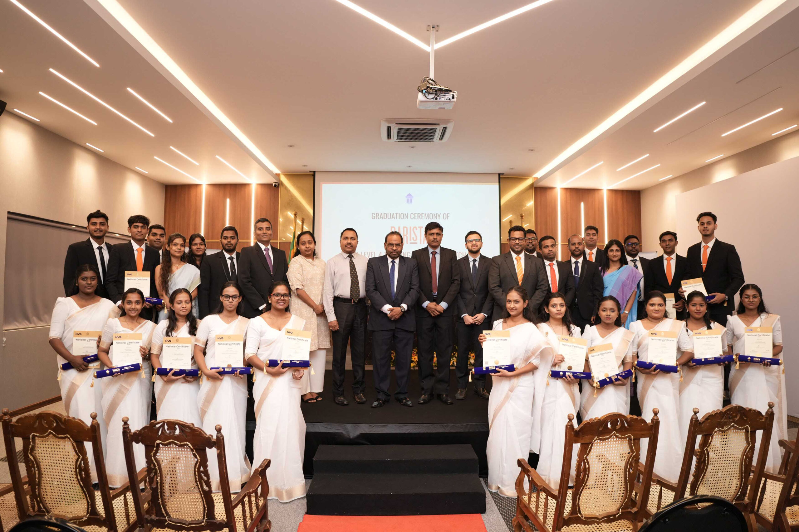A Milestone Achievement: Barista Coffee Lanka Celebrates Its First-Ever NVQ Level 4 Graduation Ceremony