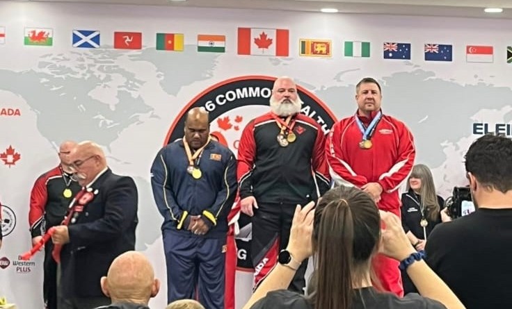 Darin Leads Sri Lanka’s Powerlifting Charge with Commonwealth Bronze
