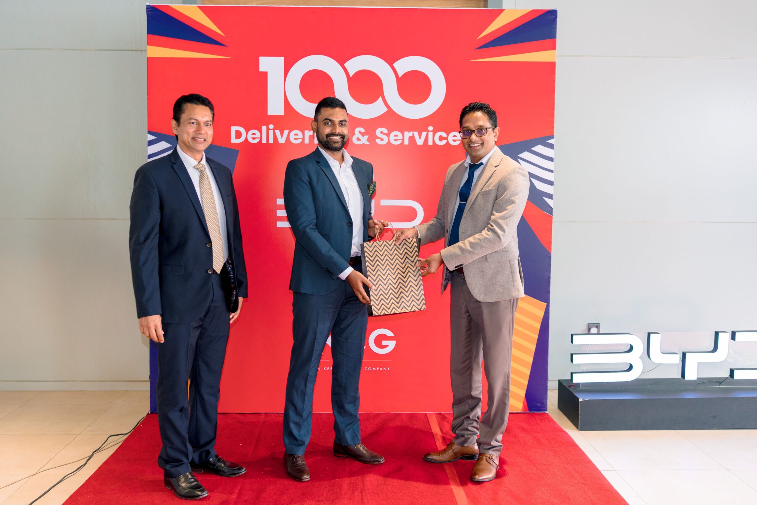 Sri Lanka’s No.1 NEV Brand BYD Hits 1,000 Deliveries & 1,000 Services in Kandy