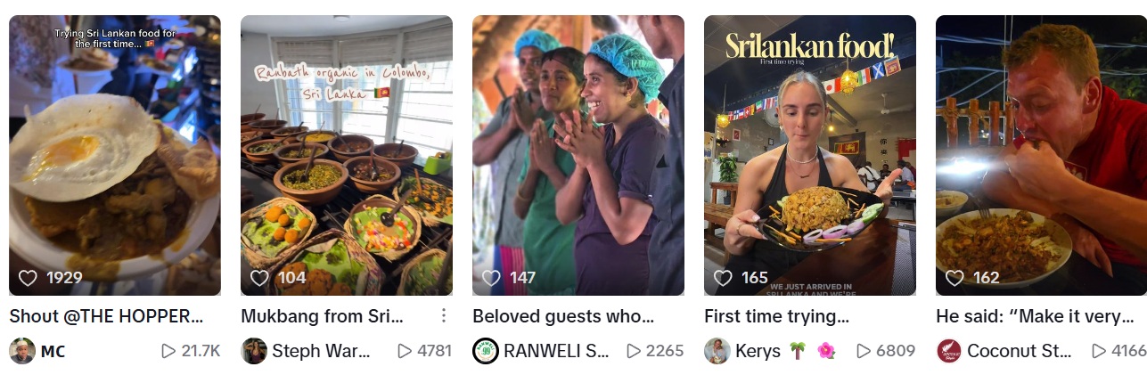 TikTok වේදිකාව තුලින් ලොවක් මවිත කරන මගේ ශ්‍රී ලංකාවේ අසිරිය